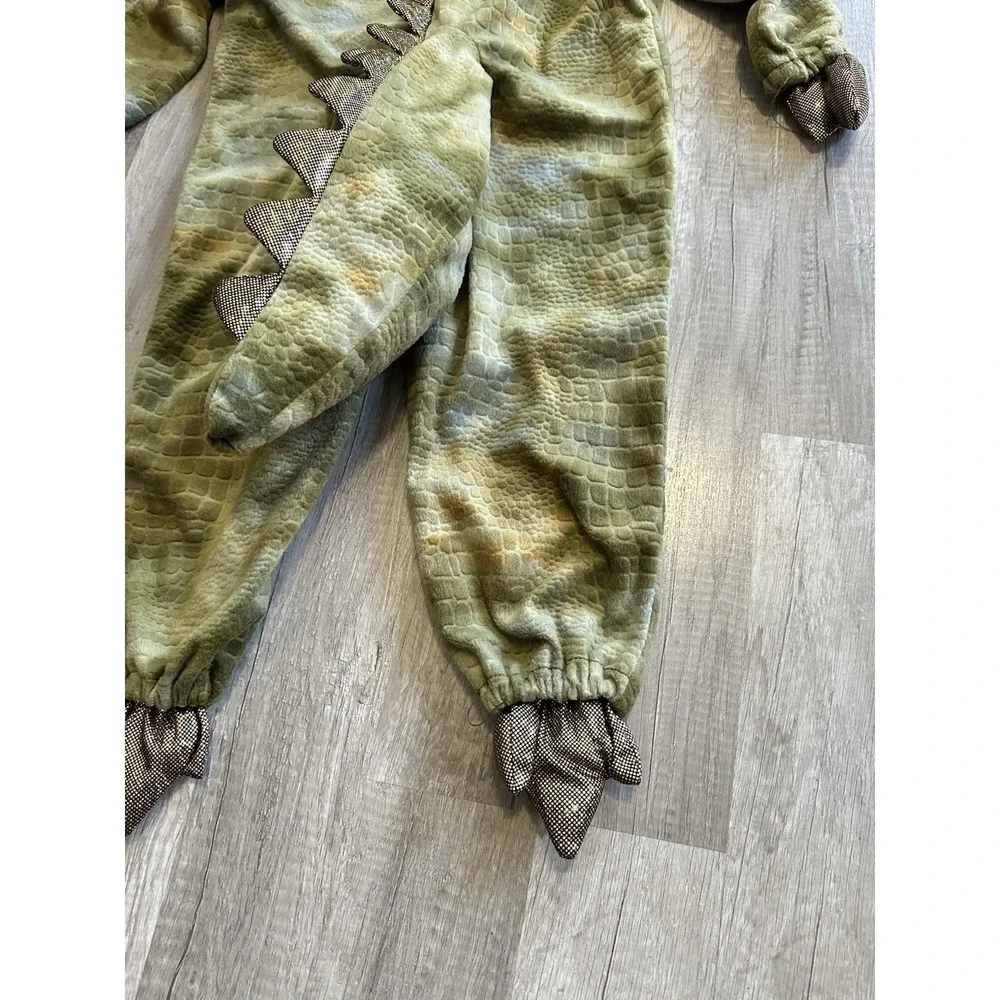 Imagination Workshop Toddler dragon costume Full front zip Hood‎  tail 2-3-4yrs.